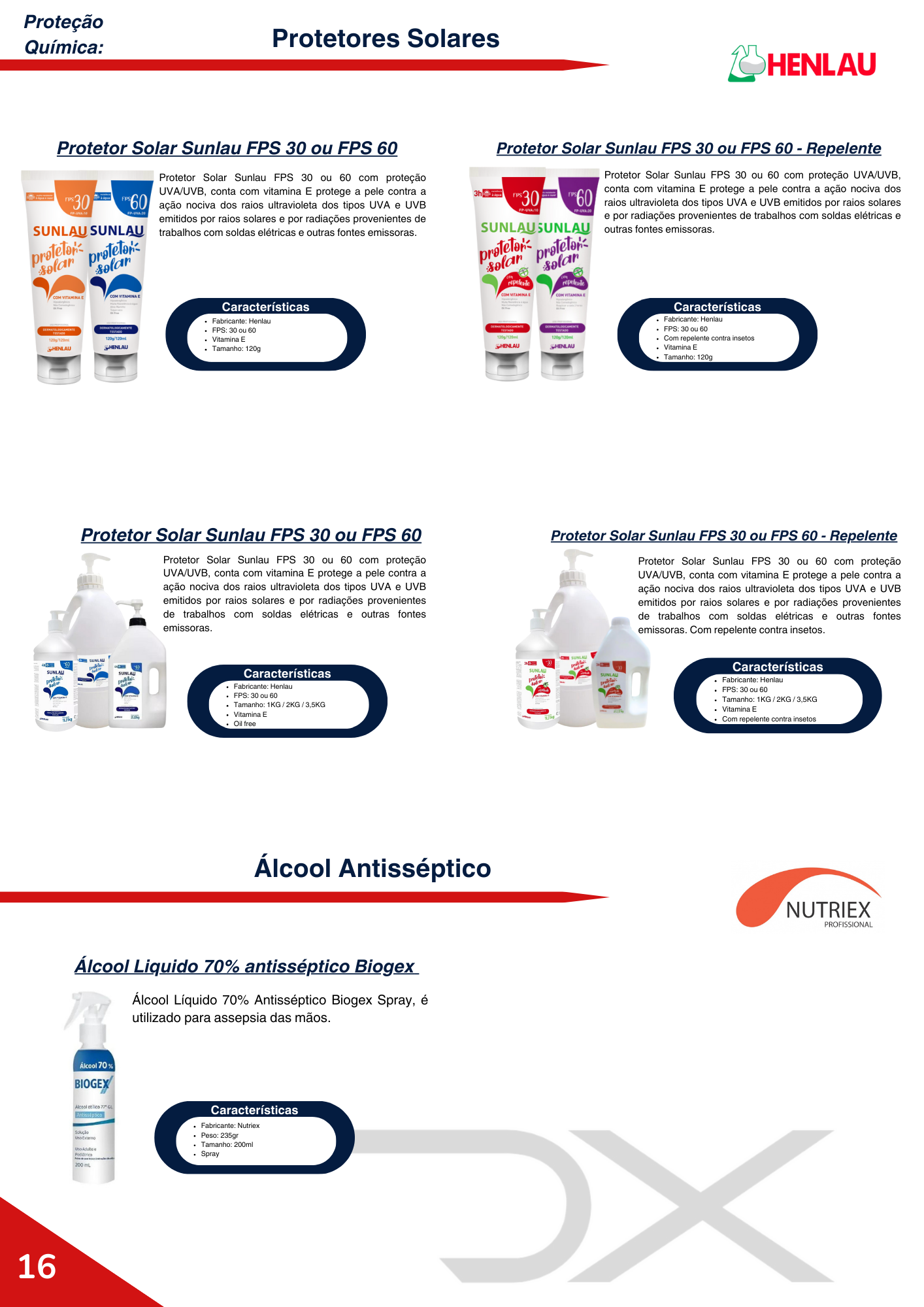 PRODUTOS EM ATUALIZAÇÃO!