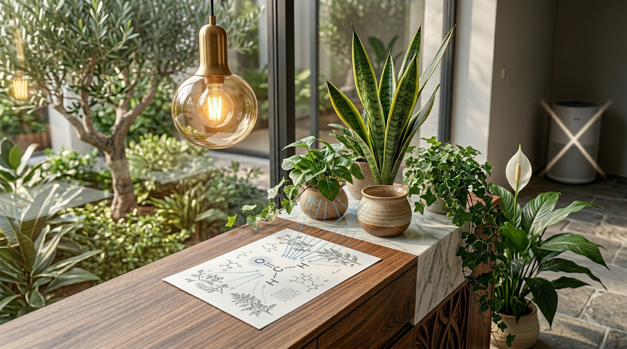 LAS PLANTAS INTERIORES NO SON DECORACION.