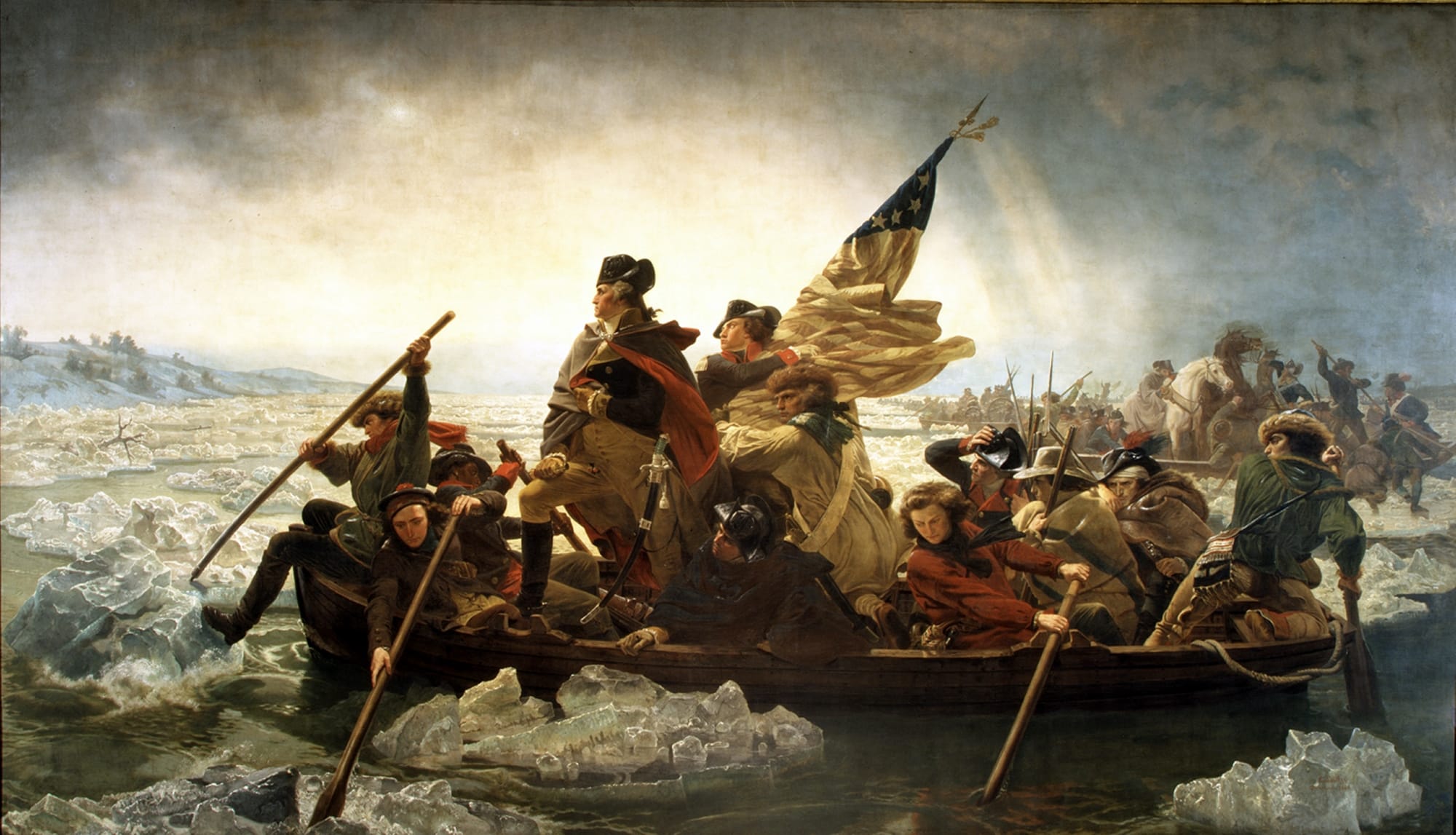 A Painting That Launched a Thousand Narratives: The Enduring Power of "Washington Crossing the Delaware"