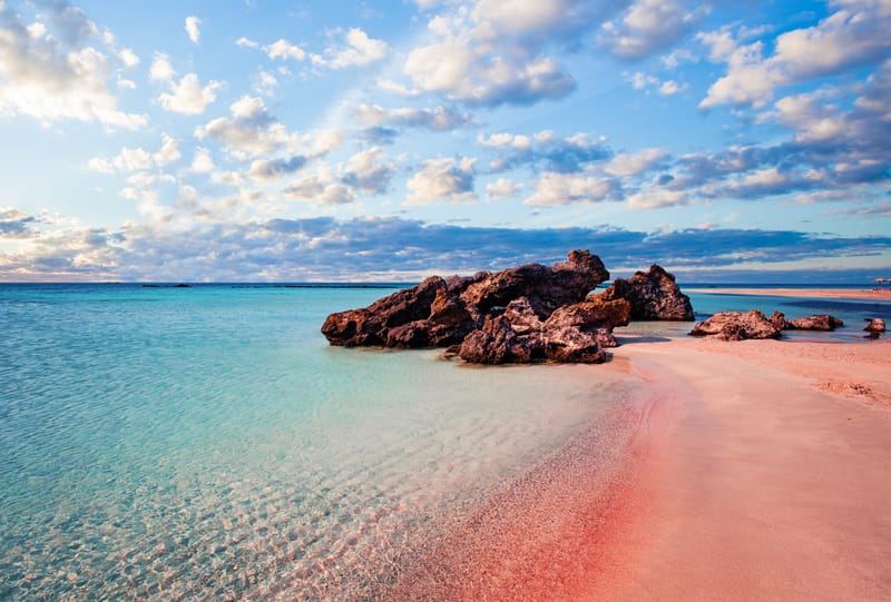 Elafonisi - pink beach