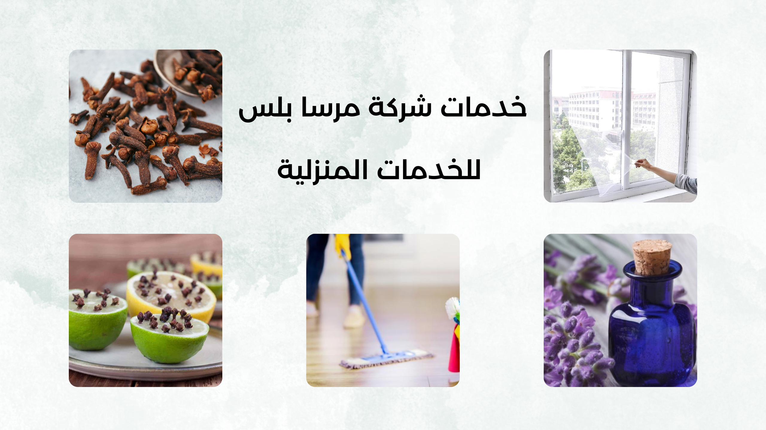 خدمات شركة مرسا بلس للخدمات المنزلية