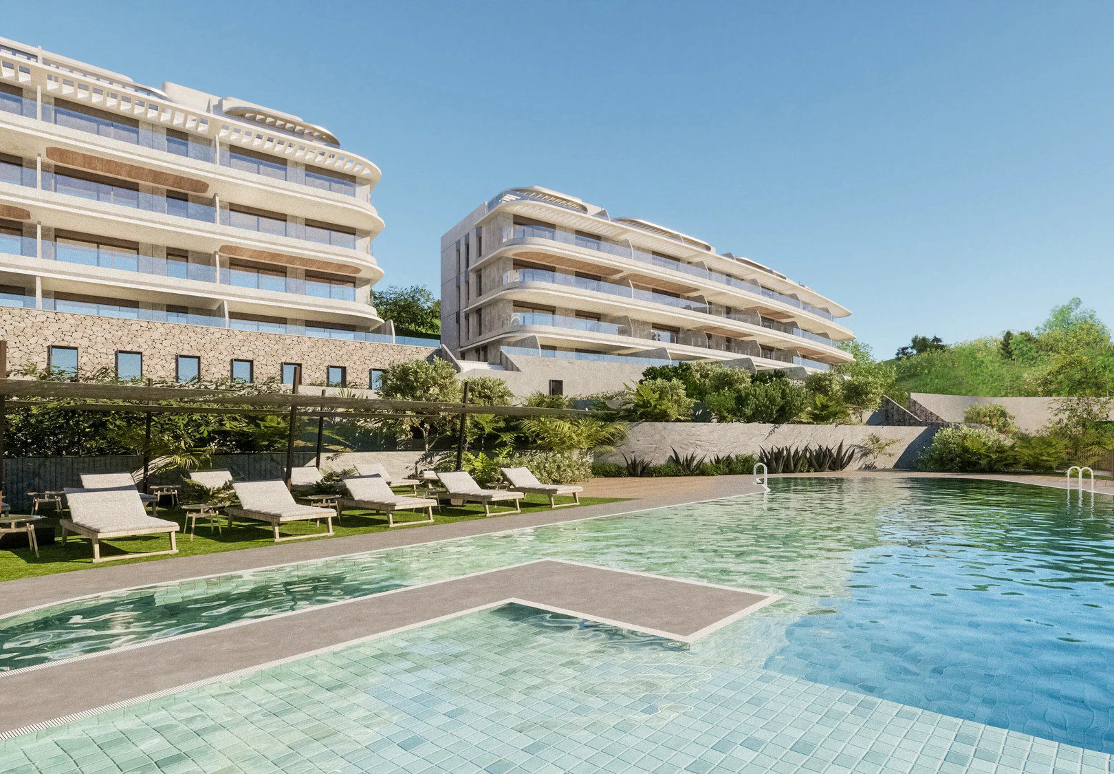 Apartamenty z widokiem na morze i pole golfowe Mijas | Costa del Sol