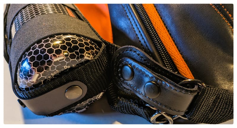 Adaptable sur les sacoches...