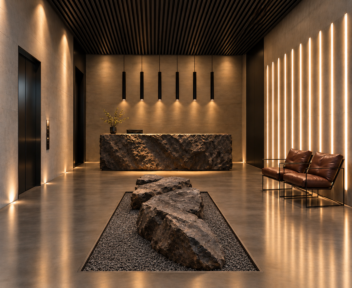 'ELEMENTS' CHANDOS STREET  LOBBY