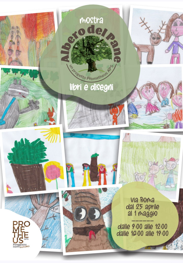 Albero del Pane -Mostra Libri e Disegni