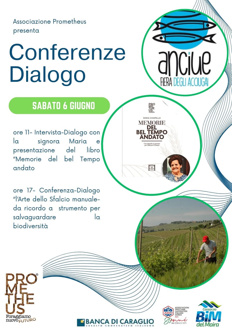 Conferenza "L'Arte dello Sfalcio manuale- da ricordo a strumento per salvaguardare la biodiversità"