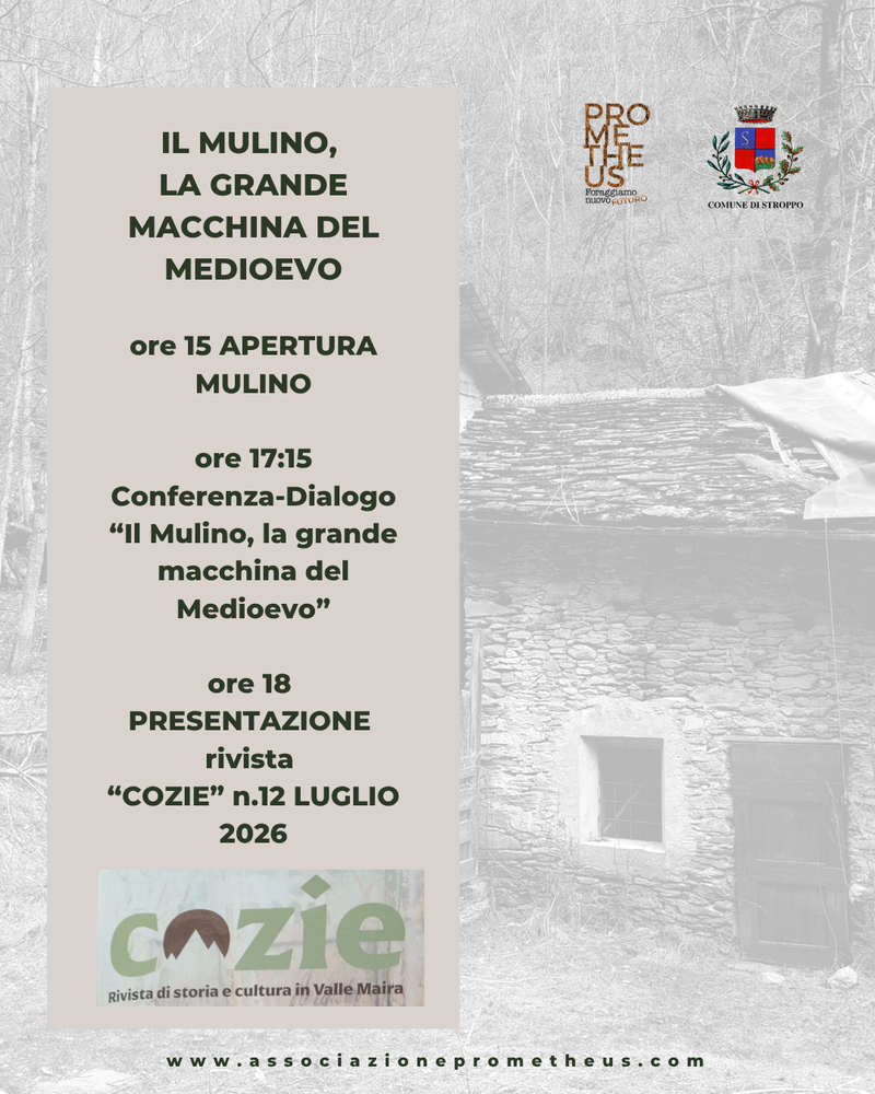 Il Mulino, la grande macchina del MEdioevo