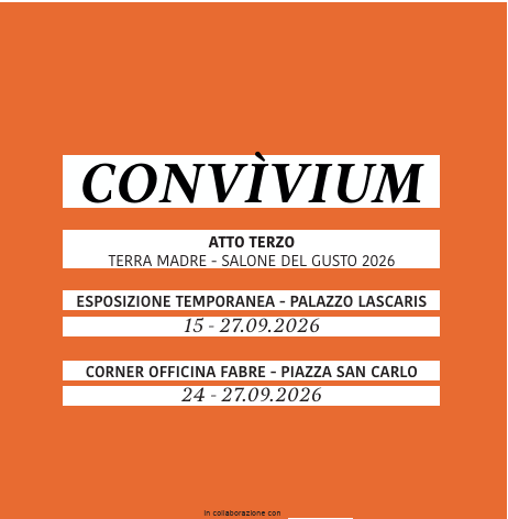 TERRAMADRE- Settembre 2026 -CONVIVIUM