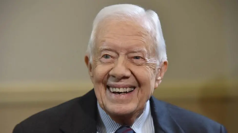 Jimmy Carter reached 100