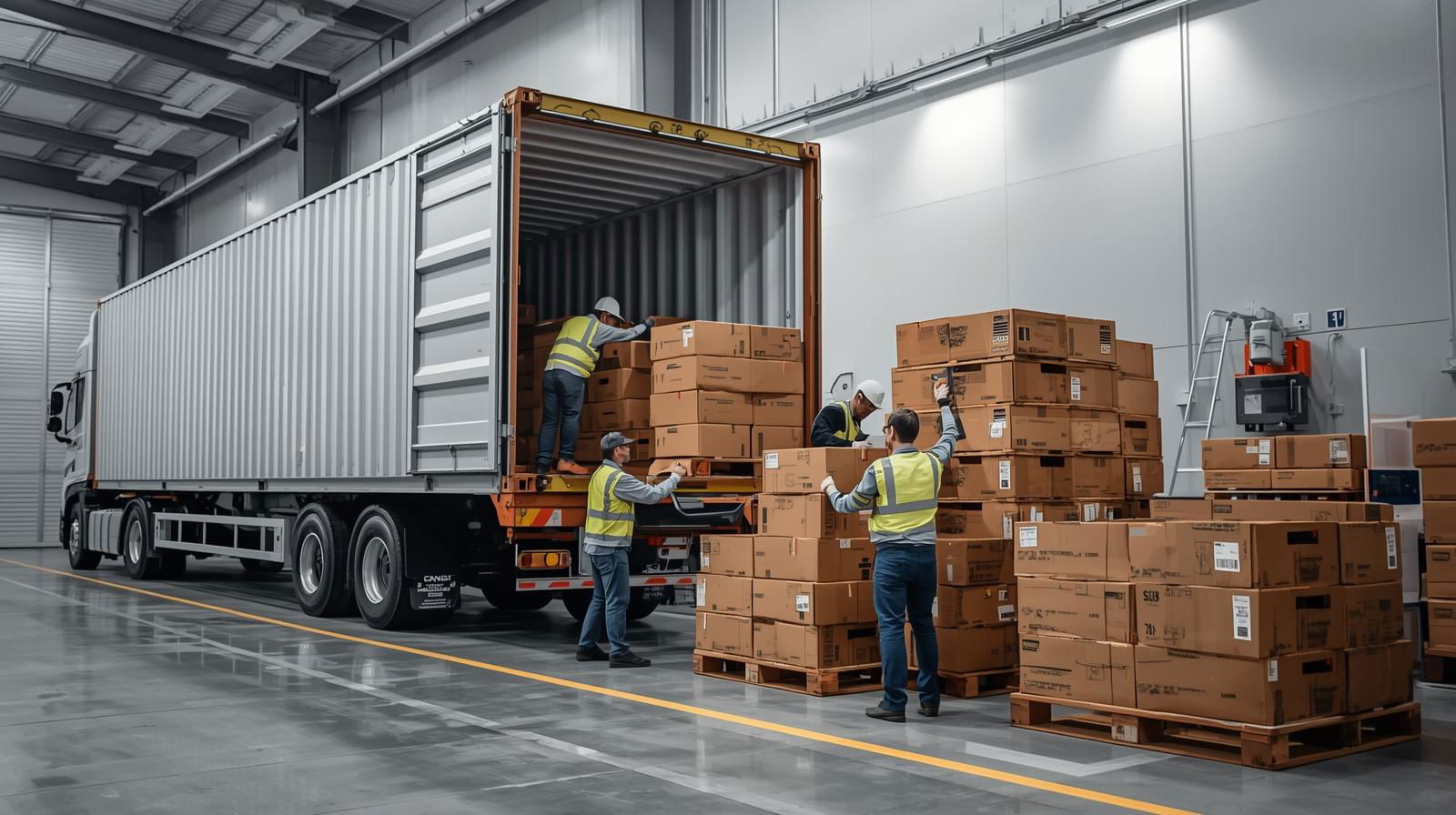 פריקת מכולות