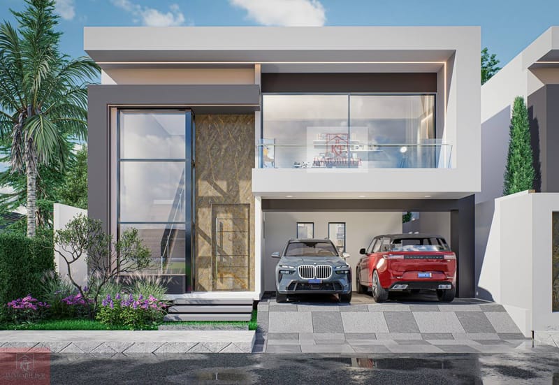 VILLA DUPLEX JUMELE DESIGN 250m²