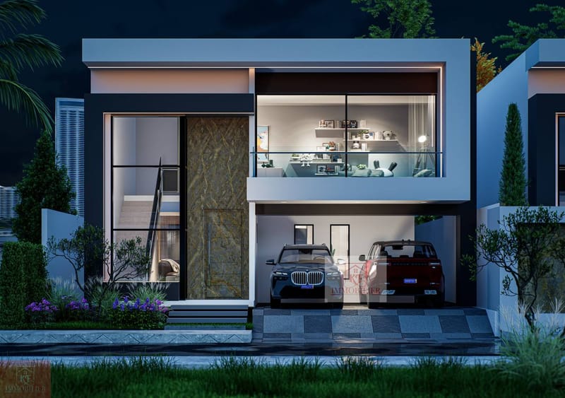 VILLA DUPLEX JUMELE DESIGN 250m²