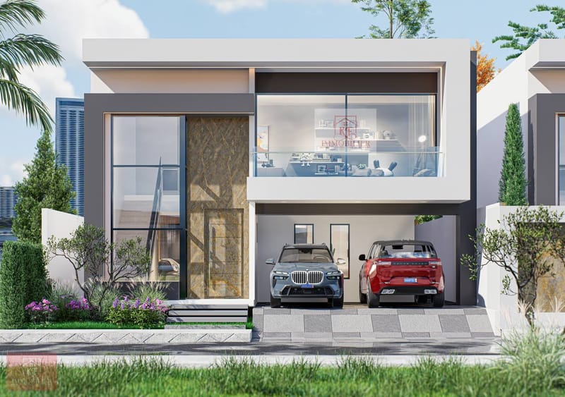 VILLA DUPLEX JUMELE DESIGN 250m²