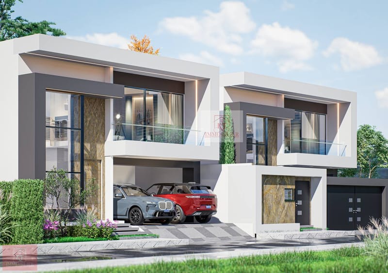 VILLA DUPLEX JUMELE DESIGN 250m²