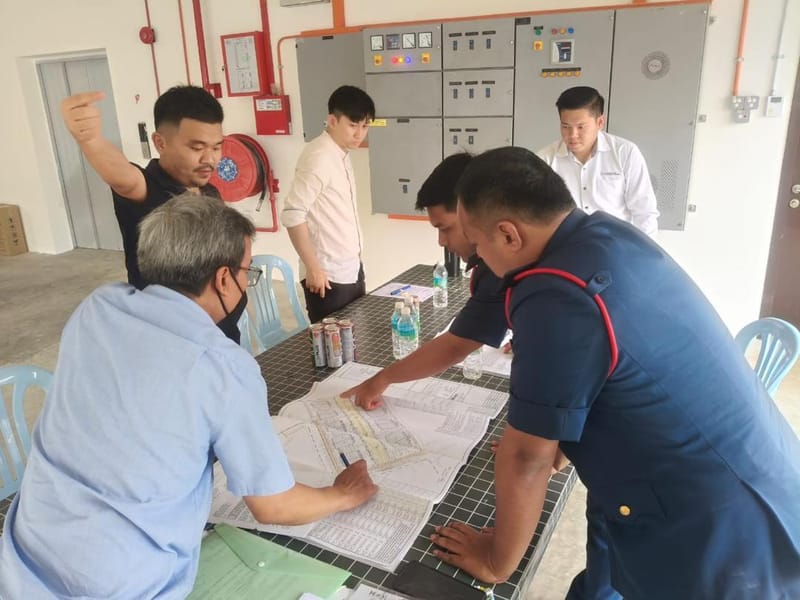 Inspection for Certificate of Completion & Compliance (C.C.C)