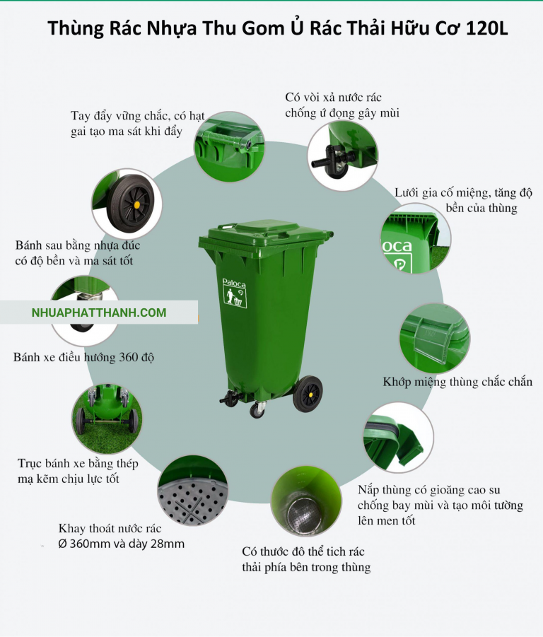 Nâng tầm ủ rác hữu cơ với thùng nhựa chất lượng cao, giá tốt