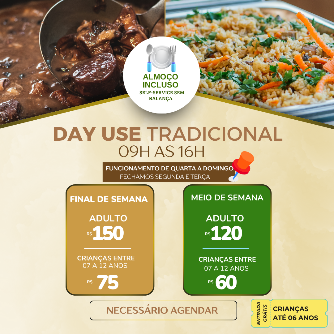 UM DIA DE LAZER PERFEITO