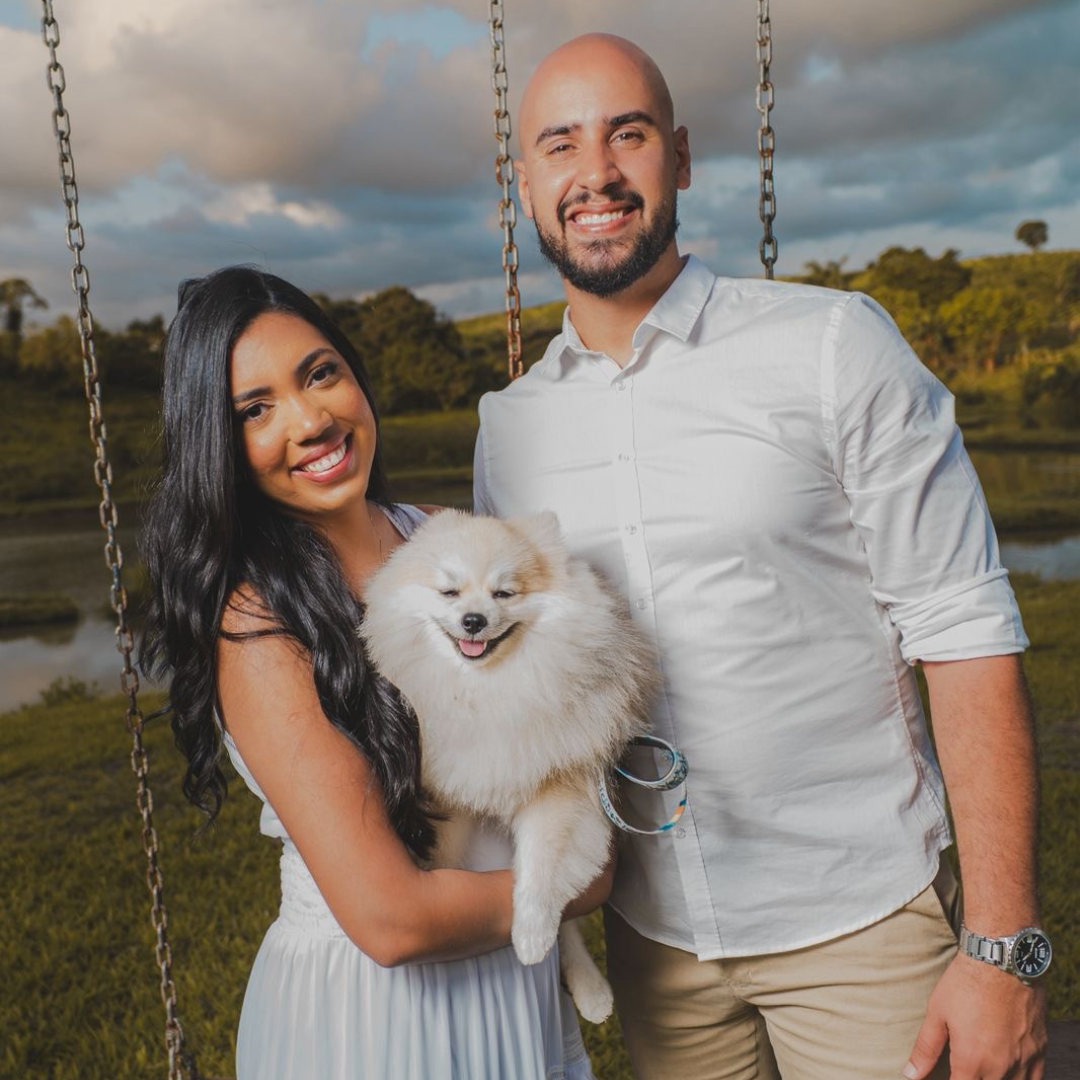 Um cenário perfeito para registrar a fase mais especial da vida a dois.