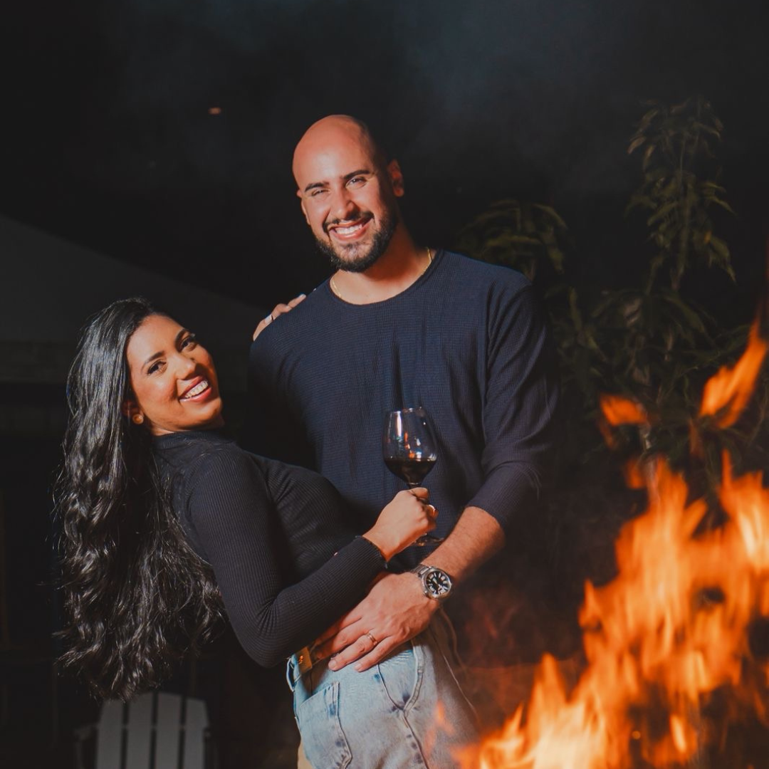 Um cenário perfeito para registrar a fase mais especial da vida a dois.