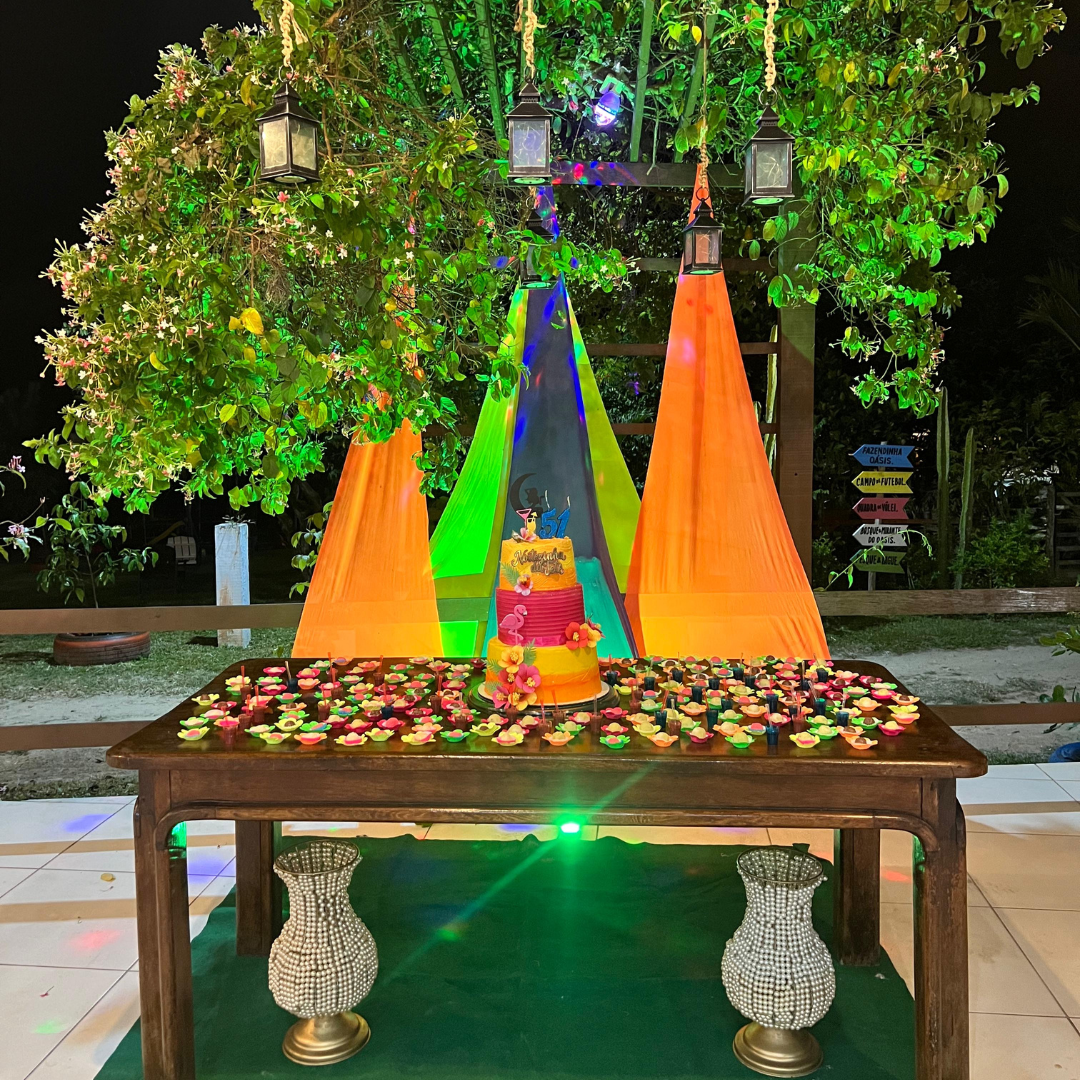 Transforme seu aniversário em um dia inesquecível no Oásis!