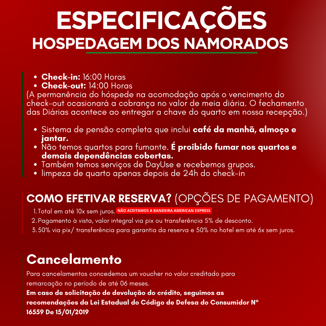 Dia dos Namorados na Fazenda Oásis