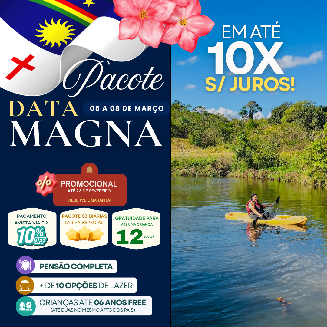 Feriado da Data Magna de Pernambuco na Fazenda Oásis