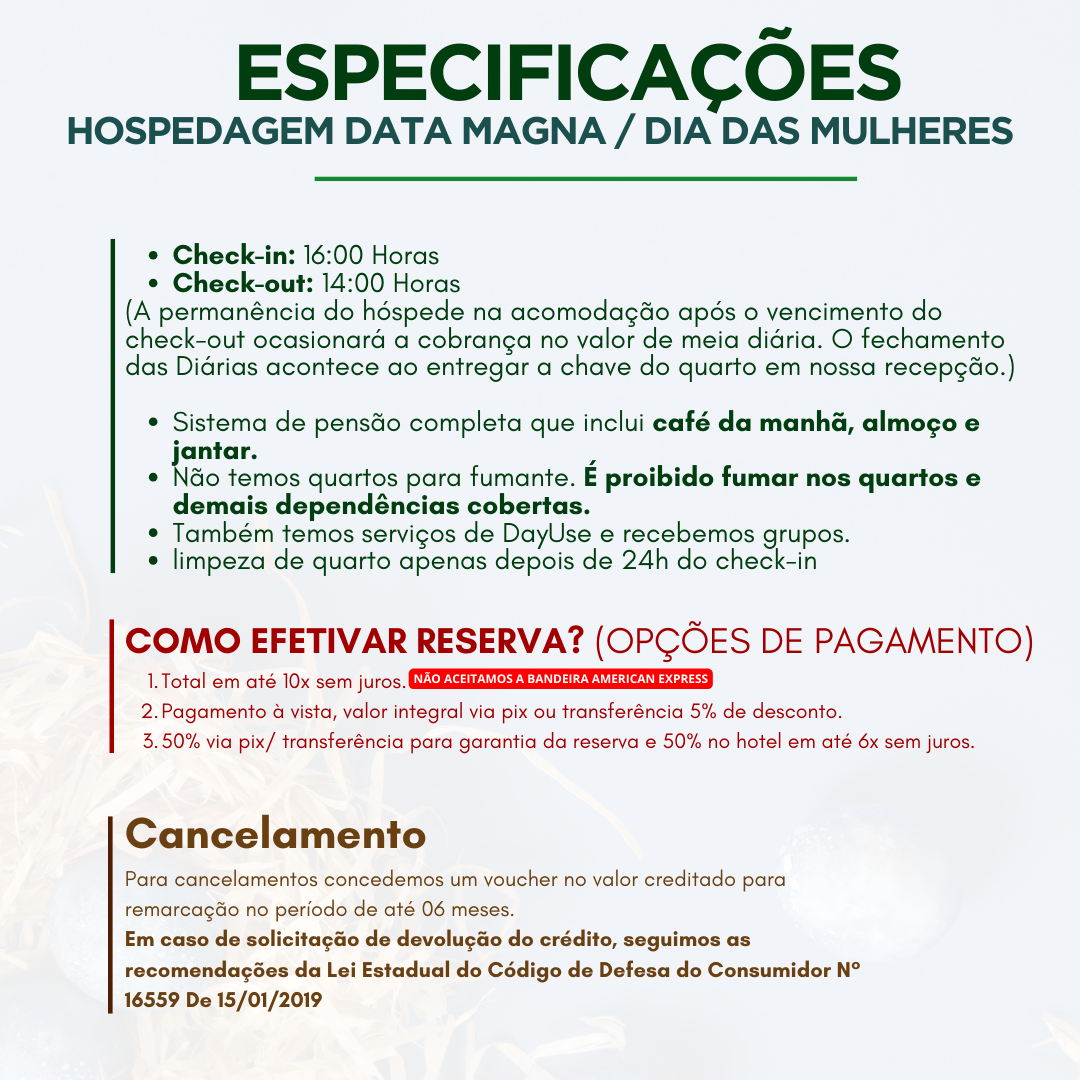 Feriado da Data Magna de Pernambuco na Fazenda Oásis