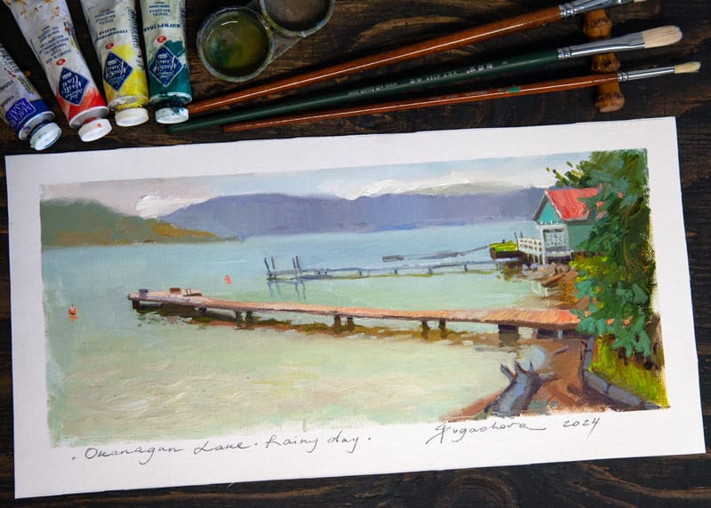 OKANAGAN LAKE | RAINY DAY