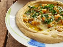 חומוס תוספת גרגירים חמים