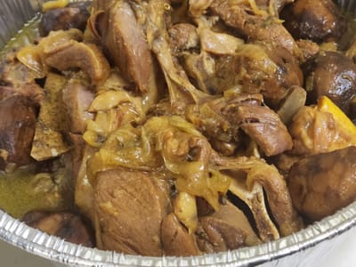 תבשיל בשר עם פטריית כמהין טרפש