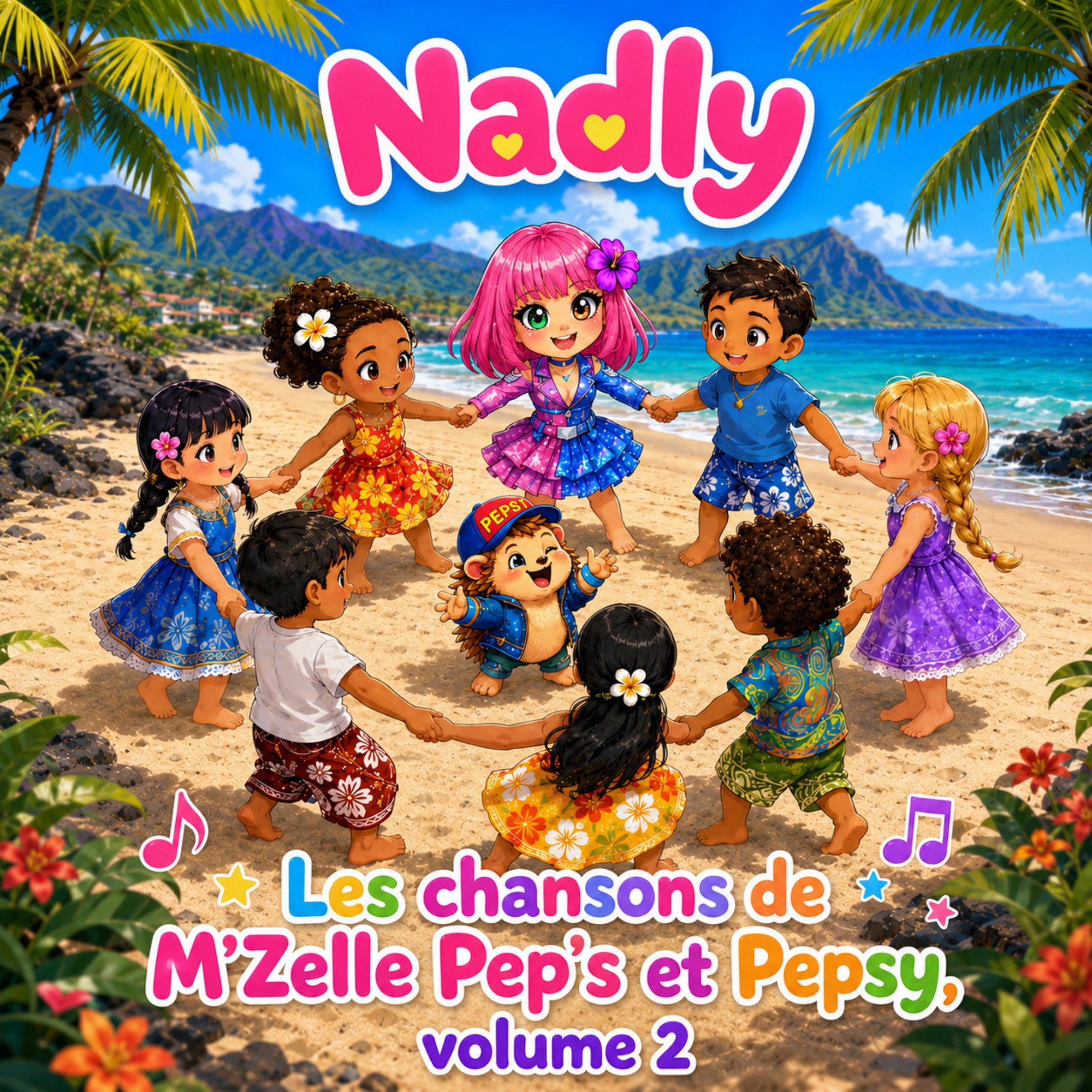 Nadly - Album - Les chansons de M'Zelle Pep's et Pepsy, volume 2