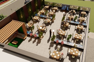 تصميم تنفيذ_مطاعم تشطيب مقاول ديكورات مطاعم ديكورات الكافيهات