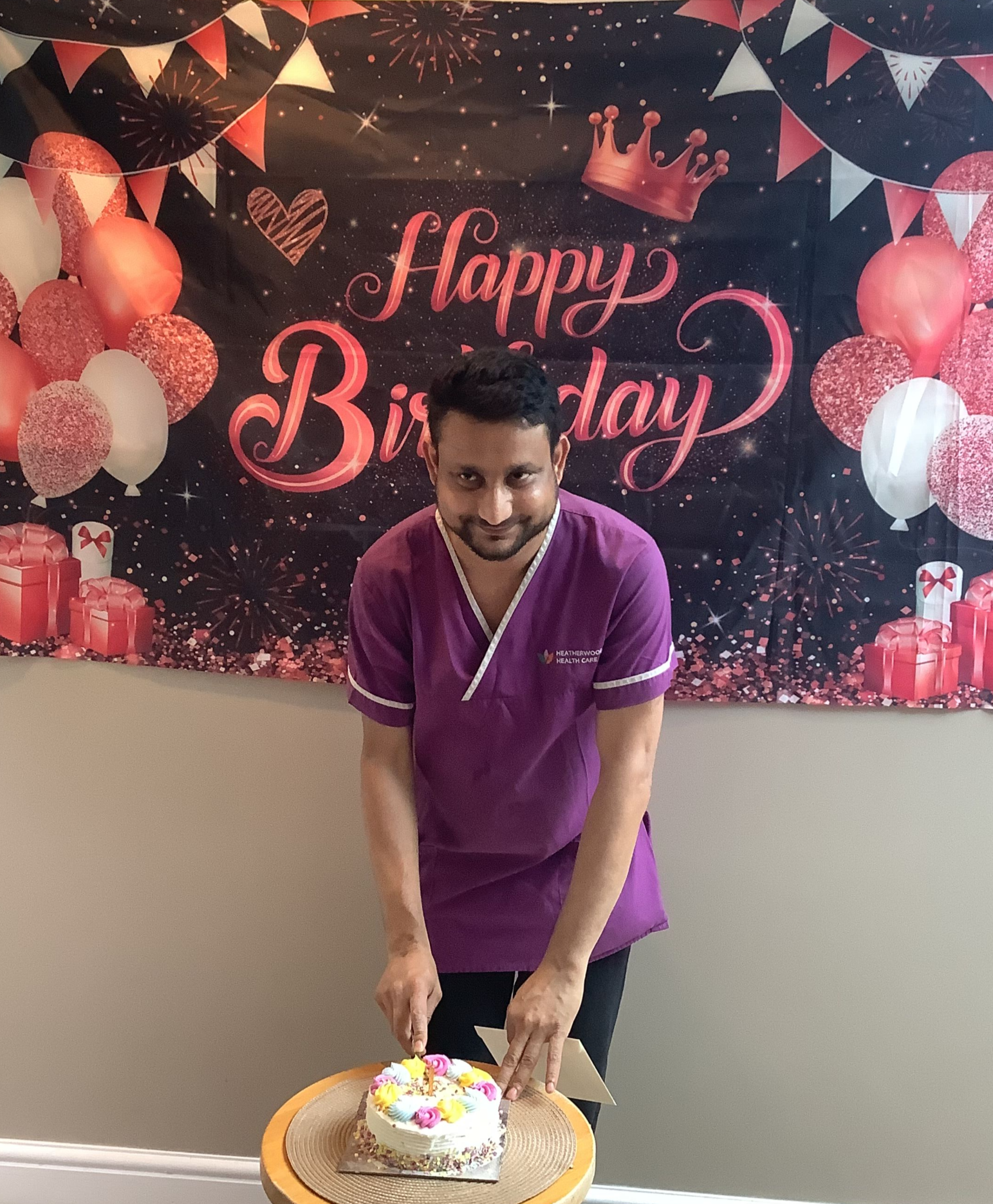 Celebrated staffs Birthday🎂