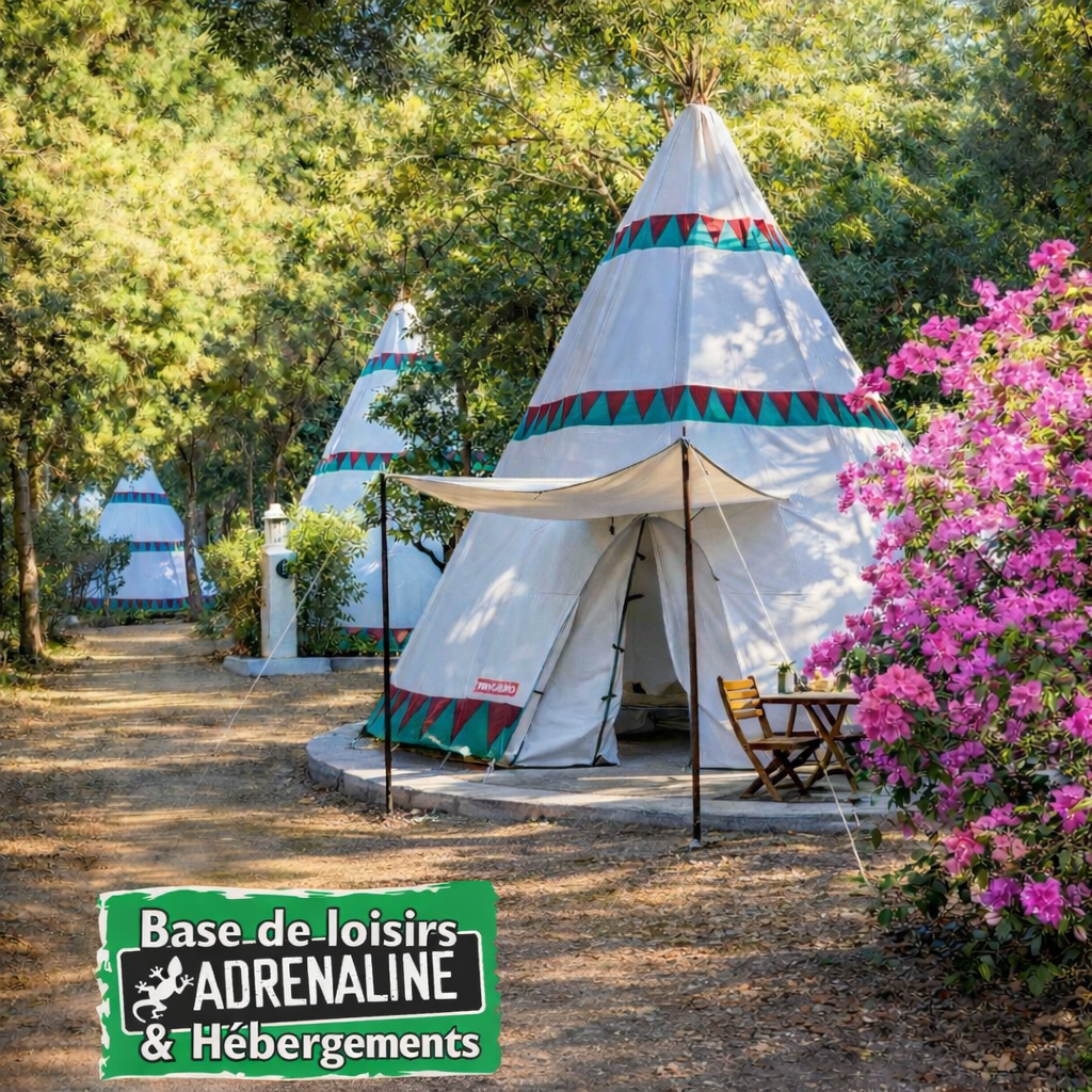 Tipis pour familles et groupes