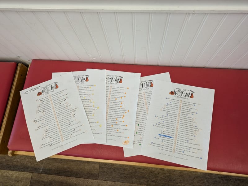 ☕ Food at the Harvest Moon Hangout 🎃