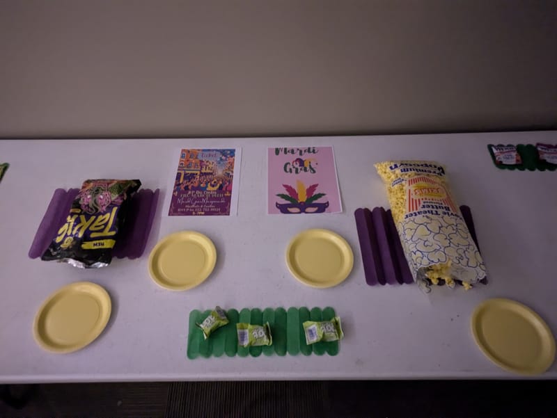 ππ©΅A Mardi Gras Menu ππ