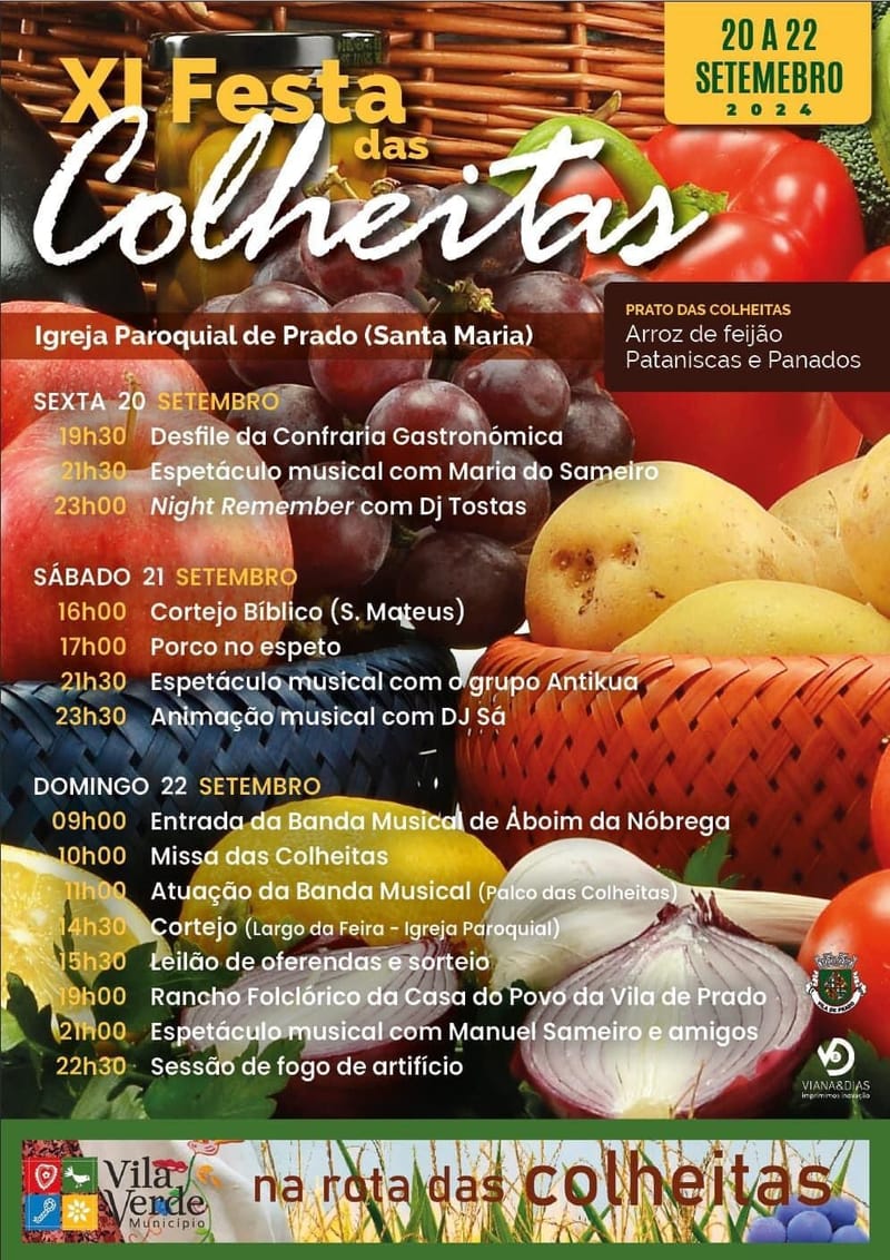 XI FESTA DAS COLHEITAS - VILA DE PRADO