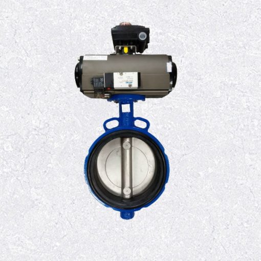 Địa chỉ mua van bướm gang điều khiến khí nén Hàn Quốc chính hãng