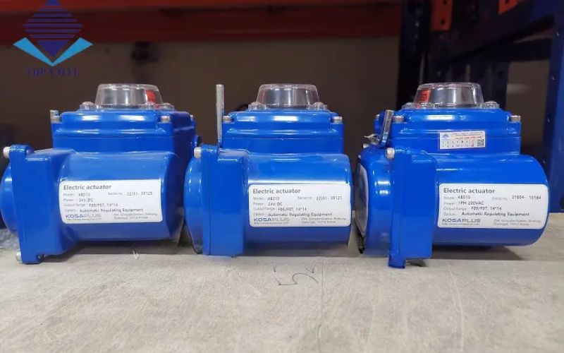 Động cơ điện KE010 điều khiển van bướm DN125 tự động