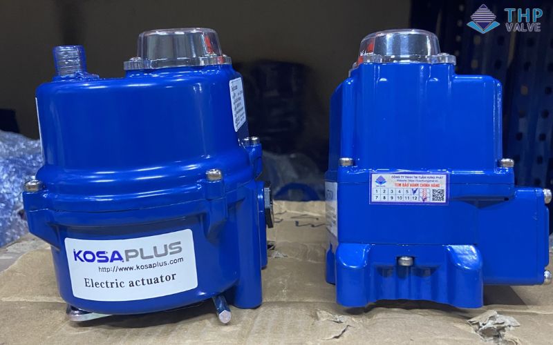 Kết hợp động cơ điện KE005 cho van bướm DN65