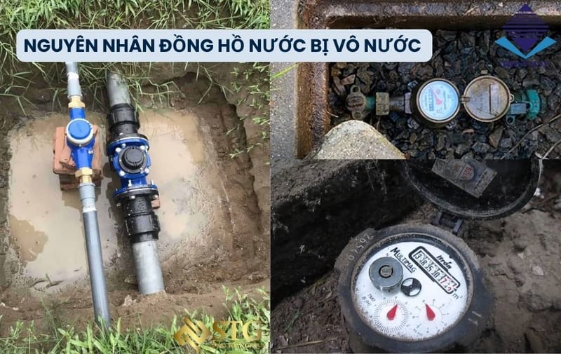 Cách bảo quản đồng hồ nước ngoài trời khi mưa bão