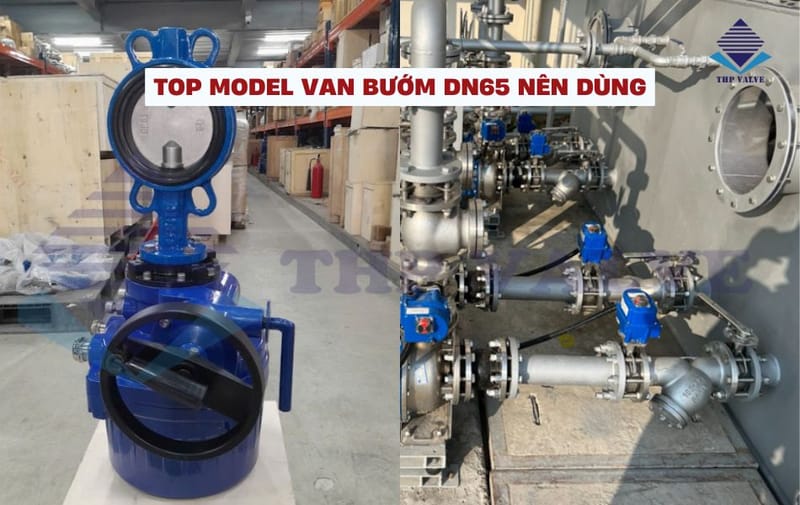 Top 5 lý do nên chọn van bướm tay gạt DN65 cho hệ thống nước công nghiệp