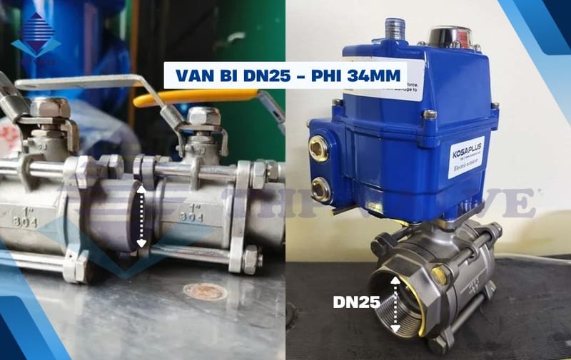 Địa chỉ mua van bi tay gạt DN25 uy tín, giá tốt tại Việt Nam