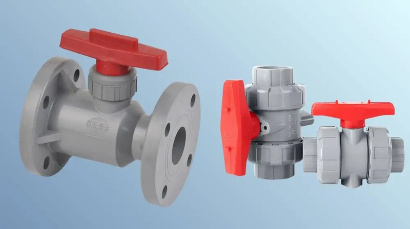 Sự khác biệt giữa van bi nhựa SCH80 và SCH40 trong công nghiệp