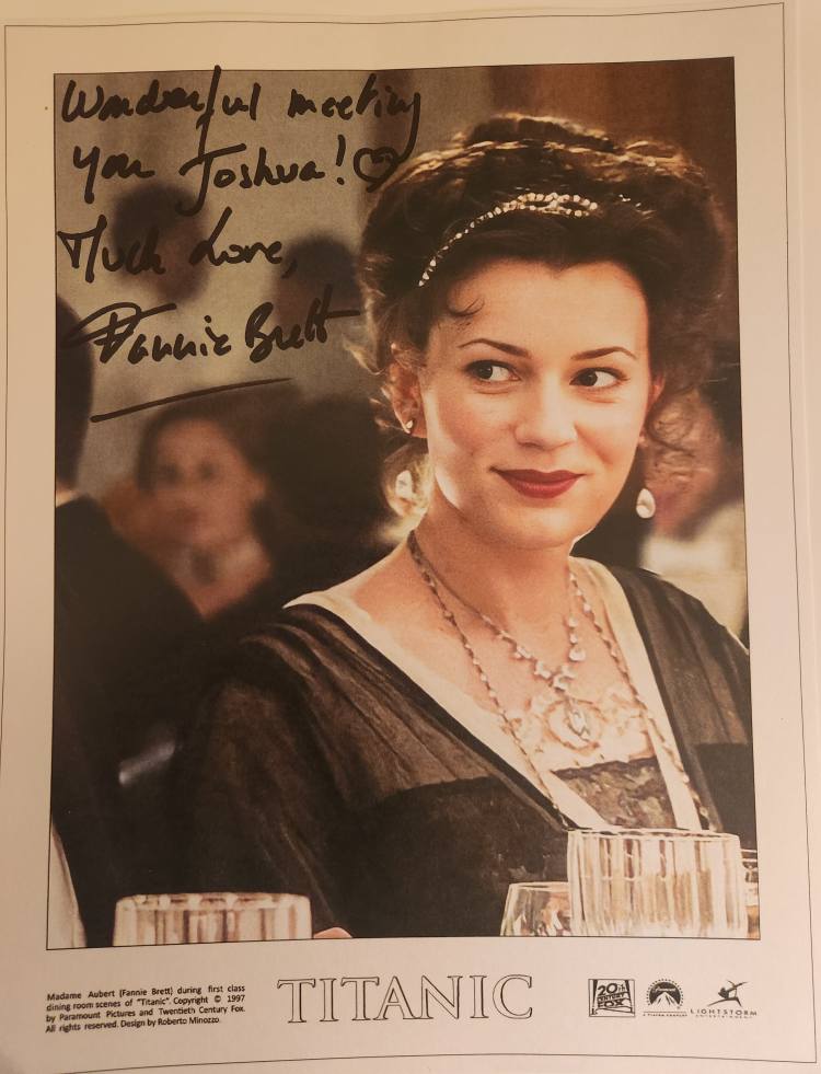 Fannie Brett Autograph
