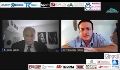Giuseppe Palma dialoga con Giulio Sapelli (24 luglio 2020, su AbruzzoWeb)