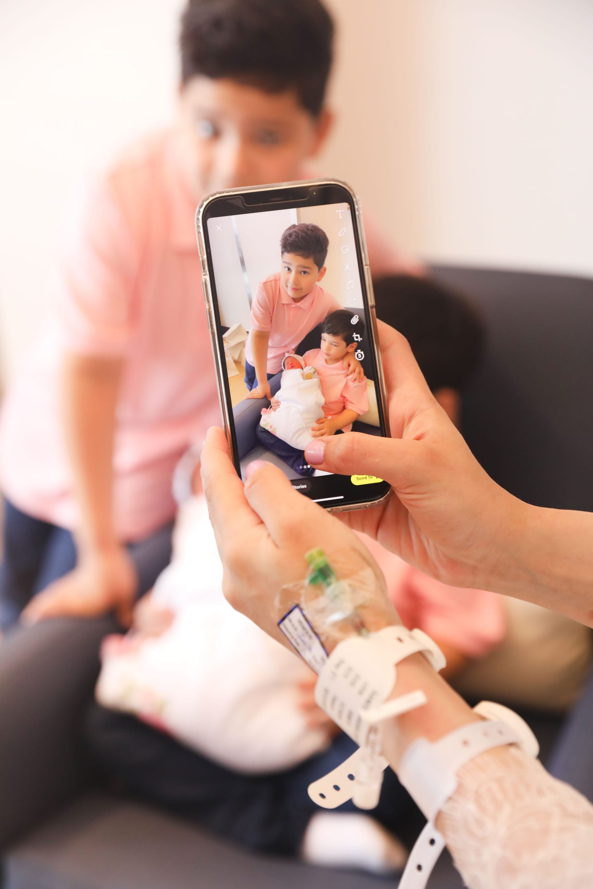 استقبال المستشفى