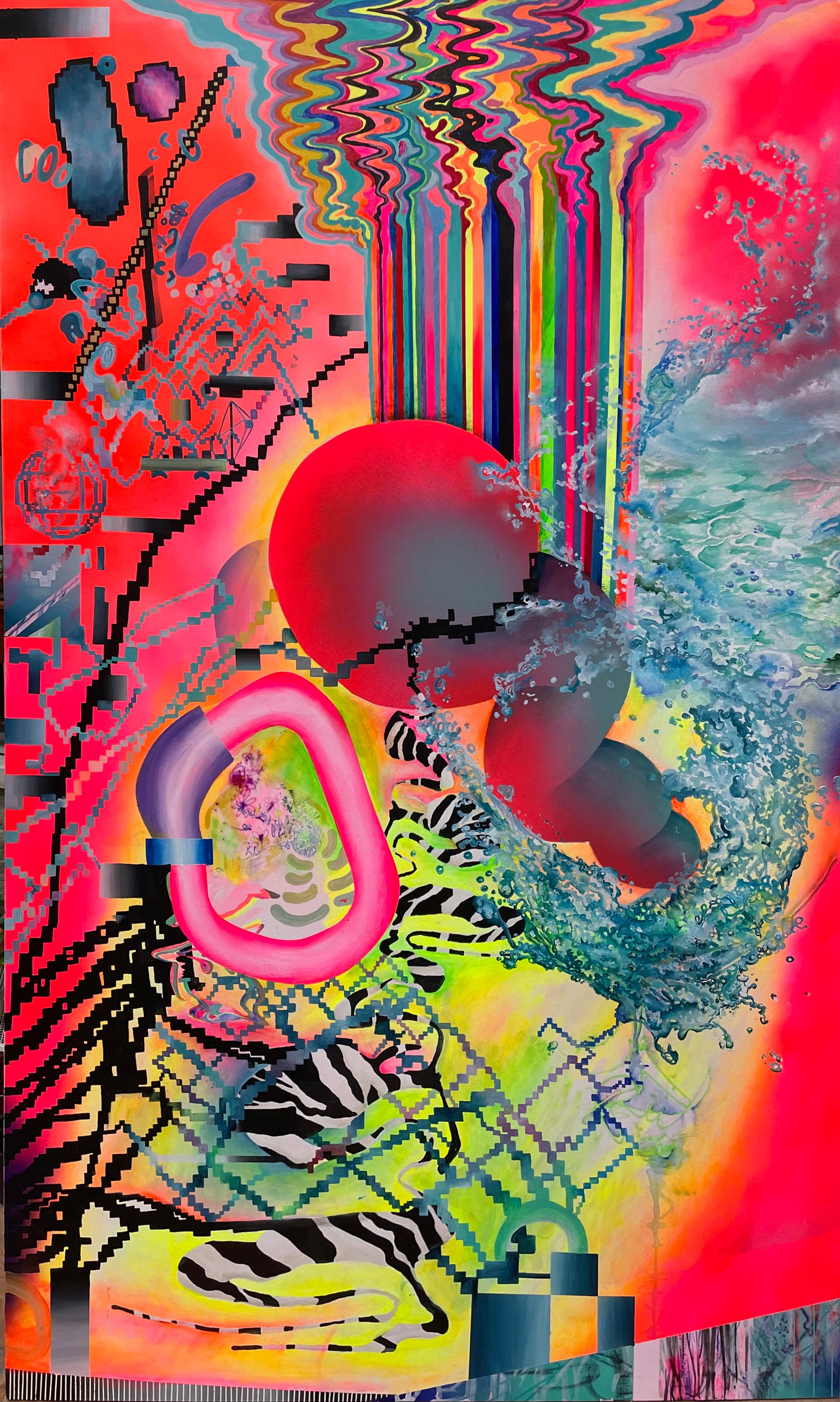 El Nacional: Sebastián Boesmi presenta "Orden en el caos" en Matices Art Gallery. 2025