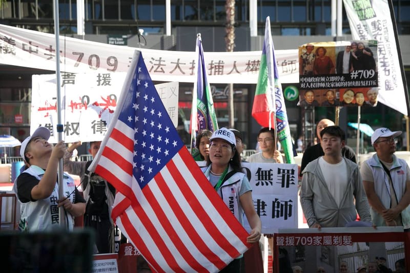 Protest for 709 lawyer 