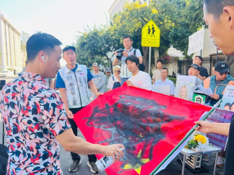 09/15/2025 Protesting on International Day of Democracy